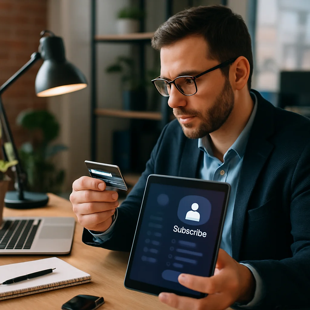 Cartões de Crédito e Inovação em Modelos de Assinatura: Guia para Empreendedores
