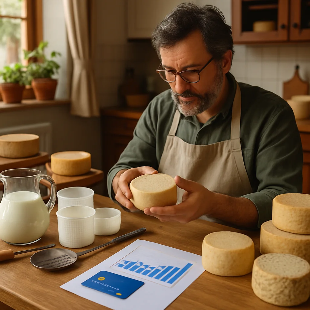 Cartões de Crédito e Financiamentos para Lançar seu Side Hustle de Queijos Artesanais