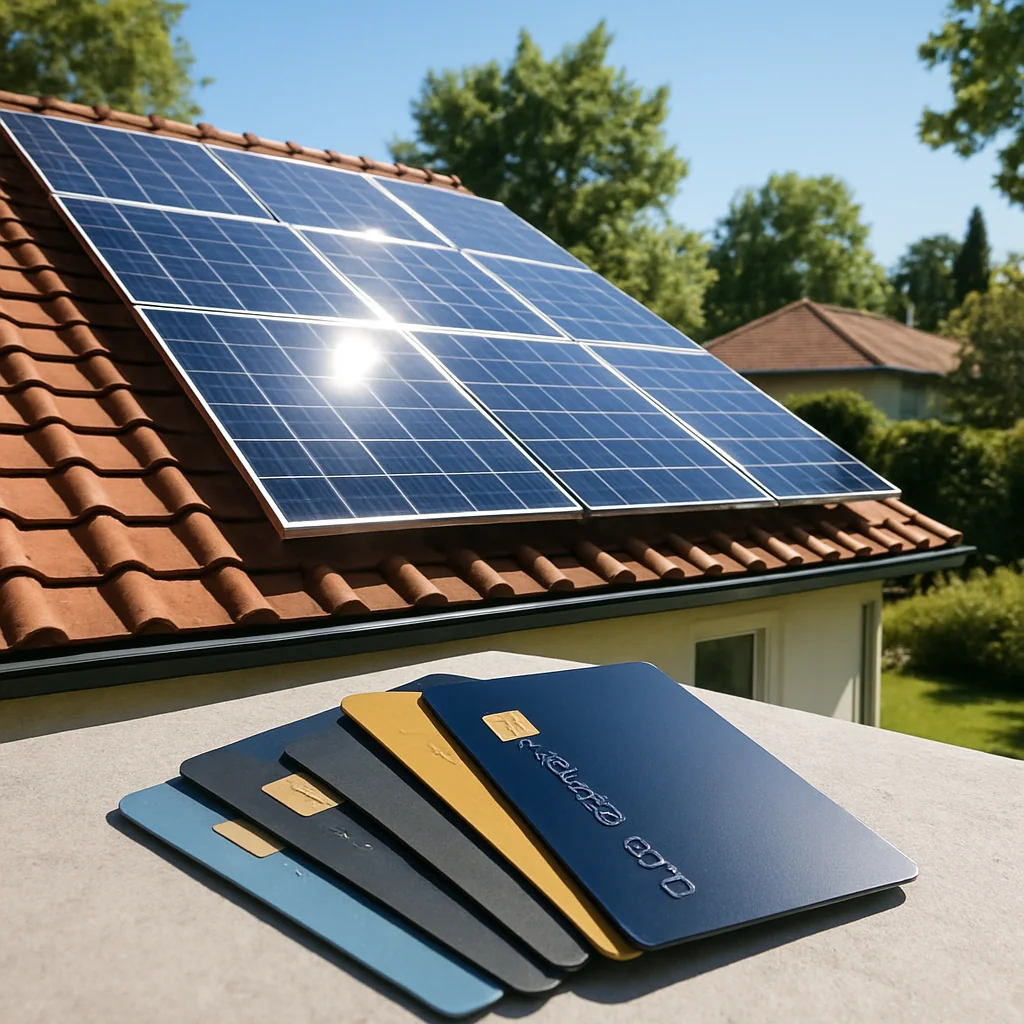 Cartões de Crédito e Financiamentos para Sistemas de Energia Solar: Estratégias para Maximizar Renda Passiva