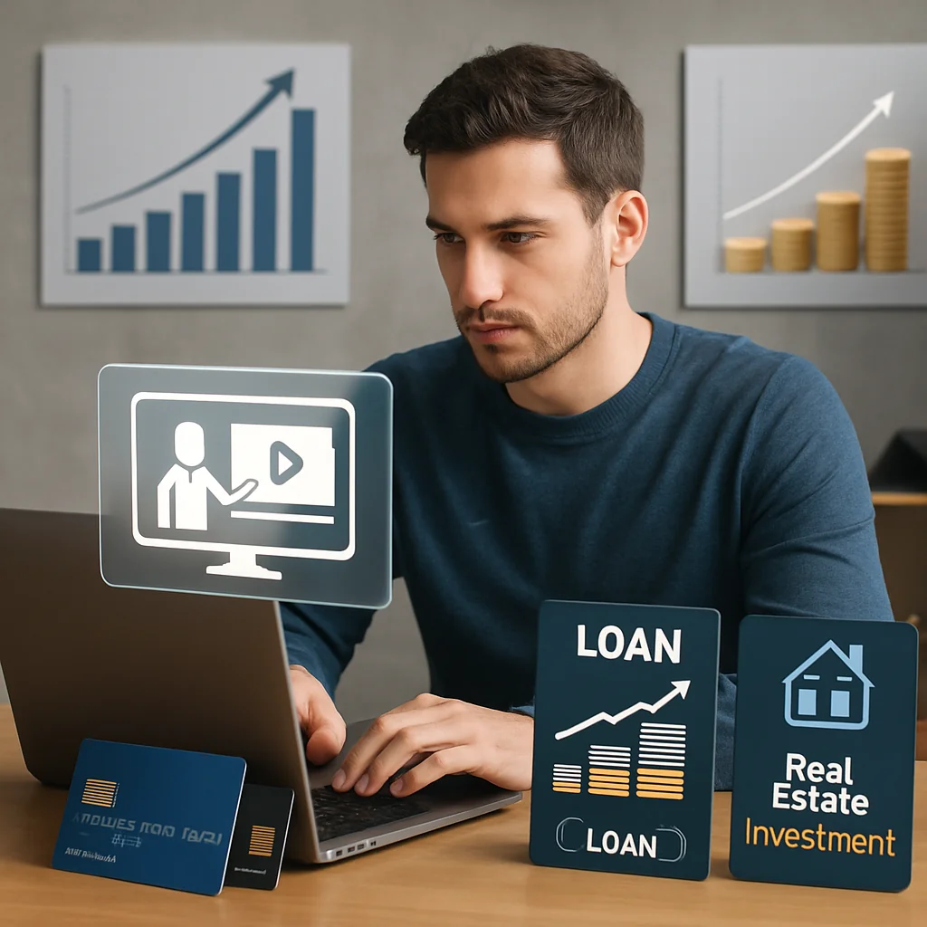 Cartões de Crédito e Financiamentos para Lançar um Side Hustle de Cursos Online