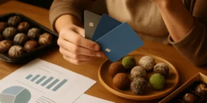 Cartões de Crédito e Financiamentos para Side Hustle de Chocolates