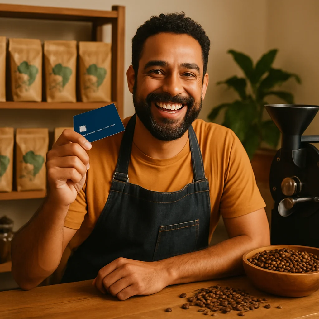 Cartões de Crédito e Financiamentos: Lançando Seu Side Hustle de Café Especial